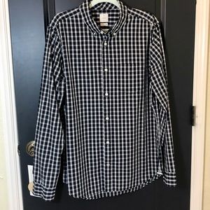 Gap Men’s Large Blue Long-sleeve button-down